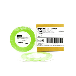 Masking Tape Automotriz VERDE 233+ 1/8 (3mm X 55mts) 26343
