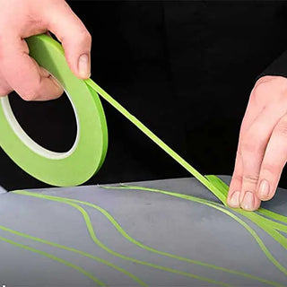 Masking Tape Automotriz VERDE 233+ 1/8 (3mm X 55mts) 26343