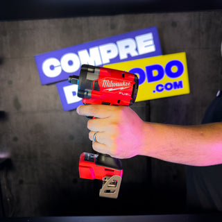 KIT LLAVE IMPACTO COMPACTA 1/2" M18 FUEL  MILWAUKEE - SKU 2855-22
