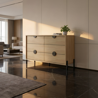 Mobrik - Gavetero 6 gavetas con jaladores