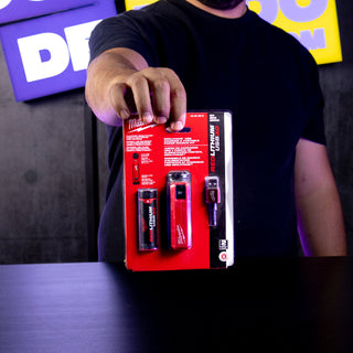 KIT BATERIA Y CARGADOR USB REDLITHIUM MILWAUKEE 48-59-2013