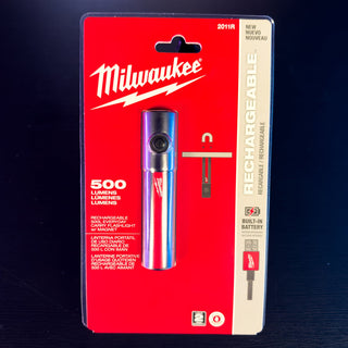 JUEGO LINTERNA RECARGABLE USB 500lm MILWAUKEE