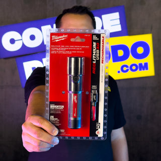 JUEGO LINTERNA LED RECARGABLE USB 1100lm  MILWAUKEE