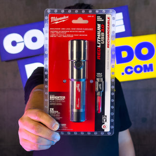 JUEGO LINTERNA LED RECARGABLE USB 1100lm  MILWAUKEE