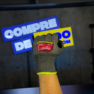 GUANTES ANTICORTE NIVEL 5 NITRILO T-XL MILWAUKEE