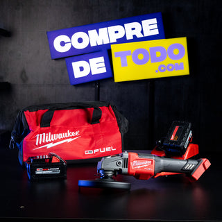 Esmeril Angular 4.1/2" 18V 2 BAT 5.0AH FUEL MILWAUKE - SKU 2880-22