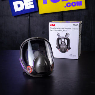 3M RESPIRADOR FULL FACE 6800
