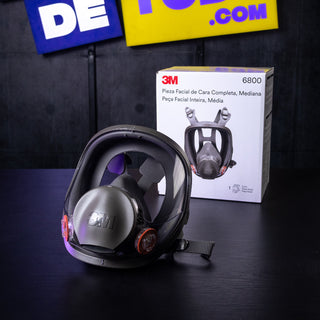 3M RESPIRADOR FULL FACE 6800